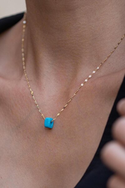 Bayar Gold 14 Ayar Altın İtalyan Kalemli Aynalı Zincir Kolye