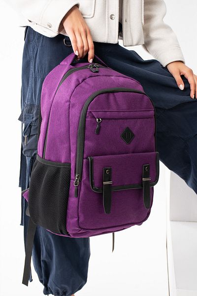 Fiyaka GK64 Unisex Σχολική τσάντα πλάτης - Μαθητικό Καθημερινό Ταξίδι Διακοπές Αθλητισμός Πεζοπορία Ταξίδι Εκδρομή Κάμπινγκ Casual Purple