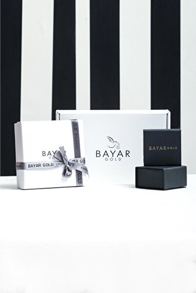 Bayar Gold 14 Ayar Altın V Harfli Sedef Kolye