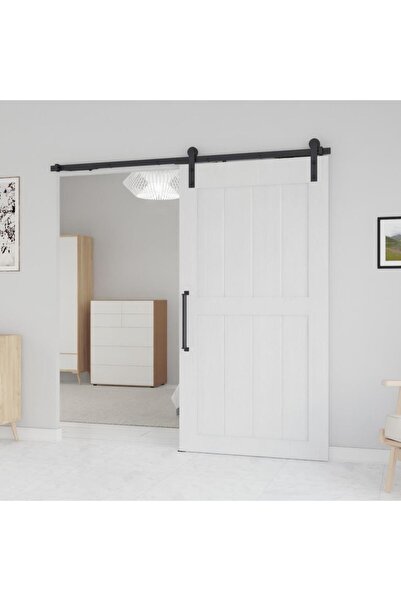 TEKDEKOR LUCİDO LC 100 Çift Yavaşlatıcılı Üstten Askı Ahşap Sürme Kapı Sitemi