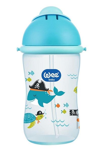Wee Baby Wee Babay 171 - 380 ml Glass with Straw