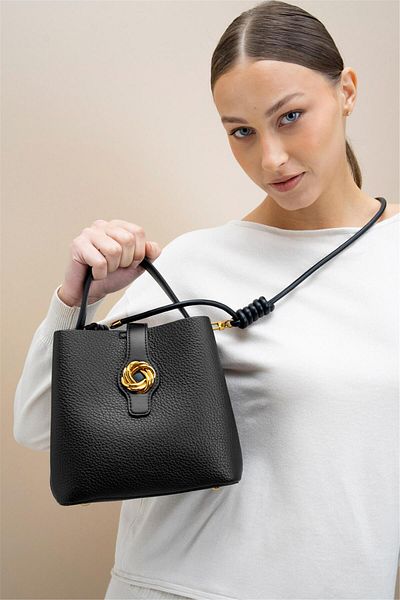 Matthew Cox Black Byn2259 Model Women's Handbag