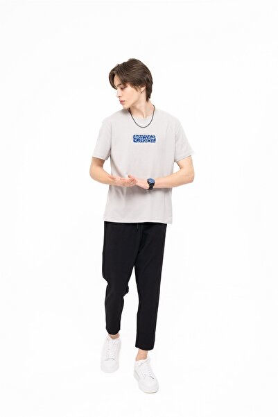 WATCHOFROYAL Μπλουζάκι Grey More Pleasure