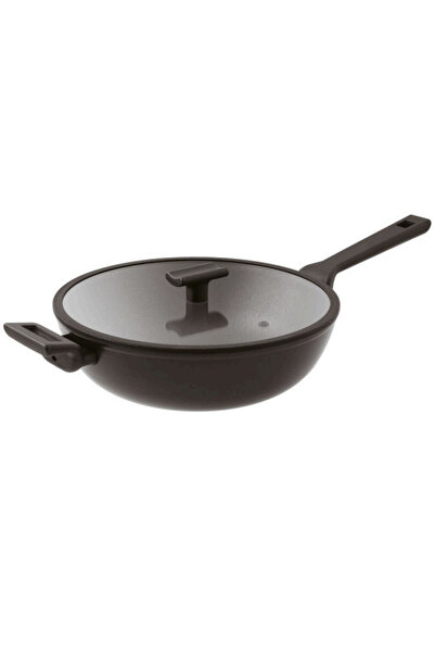 Sambonet Non-Stick Wok Tava Kapaklı 30cm