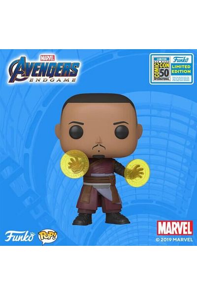 Funko لعبة Pop Avenger Endgame Wong - إصدار محدود من SDCC # 493 شخصية ملصق الاتفاقية الخاصة