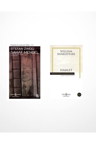 TÜRKİYE İŞ BANKASI KÜLTÜR YAYINLARI Sahaf Mendel (Stefan Zweig) - Hamlet (Wil...
