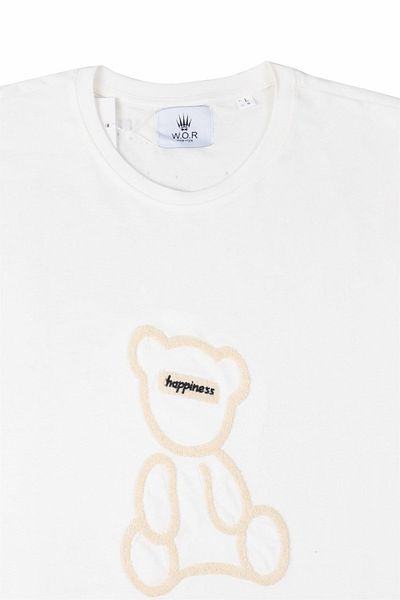 WATCHOFROYAL White Happiness T-Shirt