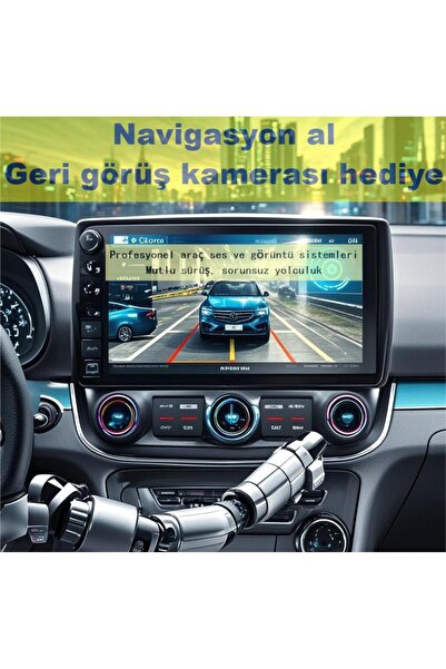 Dobest Peugeot-206 (2006-2012Yıl) Uyumlu Carplay/Navigasyon/gps/Geri vites ar...