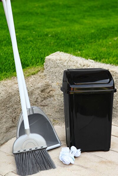 biedda Banyo Mutfak Çöp Kovası 20 Litre Fantazi Kapaklı Çöp Kovası Atık Kutus...