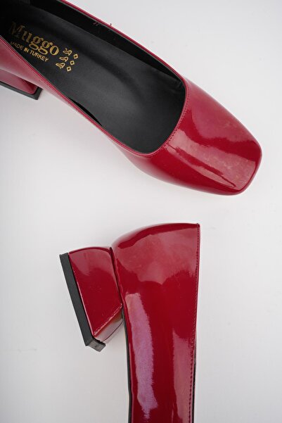 MUGGO Lilith garantált női alkalmi cipő - szögletes orr, alacsony sarkú