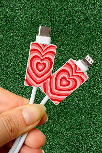 WANNA PROTECT Type-C - Lightning Iphone  Samsung Xiaomi Uyumlu Yumuşak Silikon Kablo Ucu Koruyucu