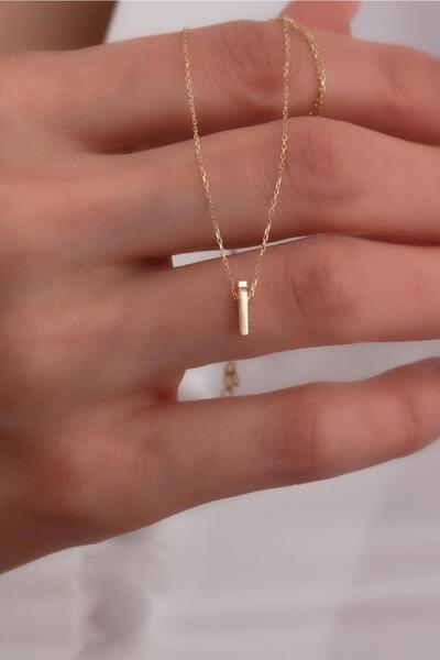 Bayar Gold 14 Ayar Altın İ Harf Kolye