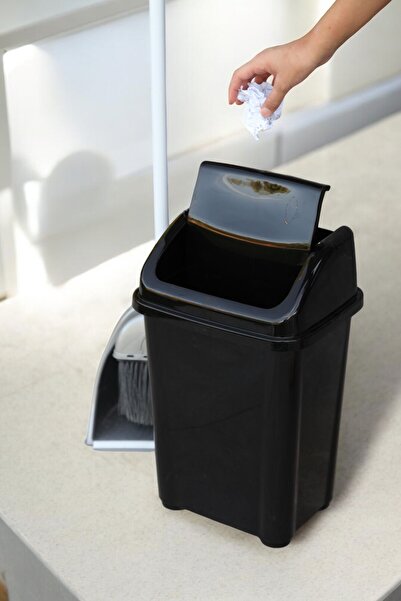 biedda Banyo Mutfak Çöp Kovası 10 Litre Fantazi Kapaklı Çöp Kovası Atık Kutus...