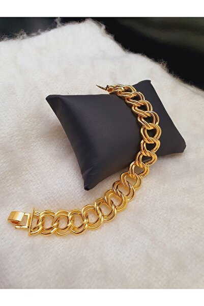 X-Lady Accessories 22 Ayar Altın Kaplama Samanyolu Model BileklikXL