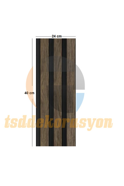 tsddekorasyon Tsd Dekorasyon Akustik Süngerli Ahşap Şerit Duvar Panelleri