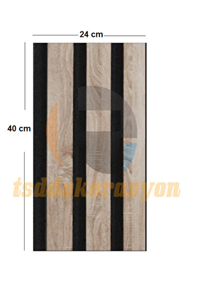 tsddekorasyon Tsd Dekorasyon Akustik Süngerli Ahşap Şerit Duvar Panelleri