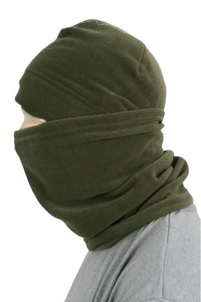 Outdoor One Military Fleece Nano Khaki Beret Neck Collar Gloves Σετ 3 τεμαχίων