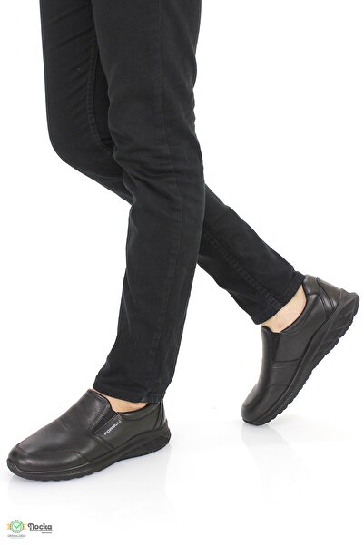 Forelli Men's Soft Genuine Leather Orthopedic Lightweight Laceless Casual Shoes F24/Cm47927