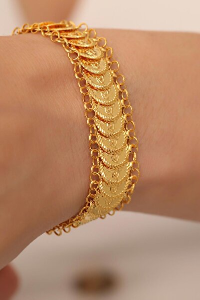 Bayar Gold 14 Ayar Altın Tuğralı Bileklik