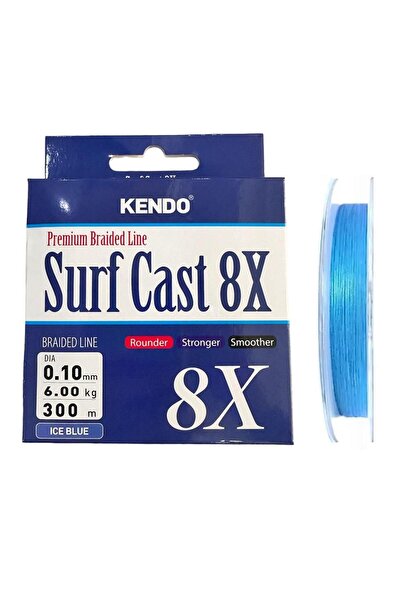 Kendo Surf Cast 8x Fighting 300 Mt 0.10mm Örgü Ip Misina
