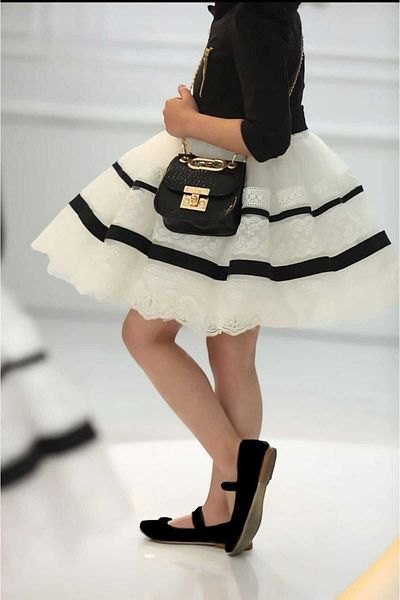 By Feyza Kids Collection κοριτσίστικο σχέδιο δαντέλα φόρεμα & βραδινό φόρεμα & σακάκι & τσάντα 3 τεμαχίων