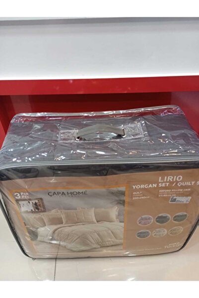 Çapa Home YENİ NESİL NEVRESİM GEREKTİRMEZ ÇİFT KİŞİLİK YASTIK KILIFLI KENDİNDEN RENKLİ YORGAN SET 220X240