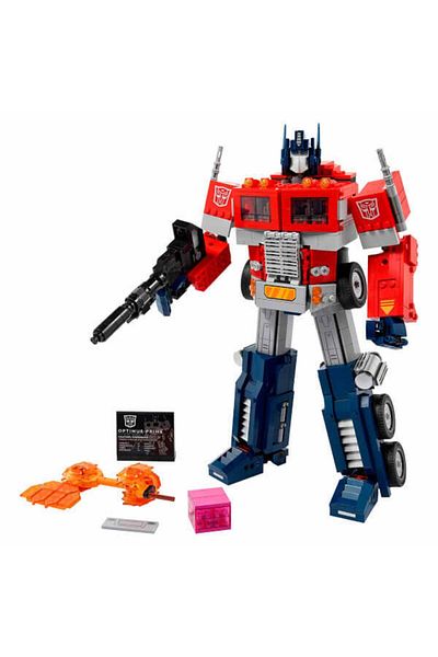LEGO ®   Icons Optimus Prime 10302 - 18+ Creative Model Building Kit (1508 Pieces)