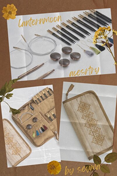 BALIM ÖRGÜ EVİ Lanternmoon Ancestry 10 cm Misinalı Şiş Seti