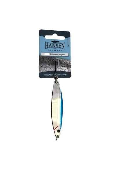 HANSEN Pilgrim 7.8cm 14gr Silver/Blue Lüfer-Levrek Kaşık