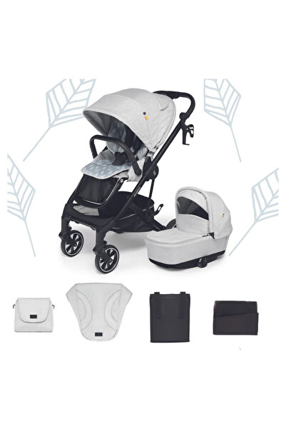 OEM Carucior 2 in 1 Skiddou Moss Normandic Dream, Gri