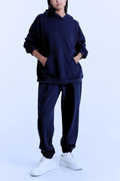 ruNadeS Women's Cotton Relaxed Fit Long Sweatpants - Gate Suit Designed for Daily Use