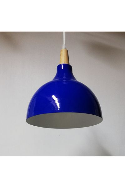 TEKAY AYDINLATMA Children's Room Teen Room Hallway Kitchen Pink Blue White Metal Chandelier Wood Hanging Metal Chandelier