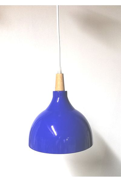 TEKAY AYDINLATMA Children's Room Teen Room Hallway Kitchen Pink Blue White Metal Chandelier Wood Hanging Metal Chandelier