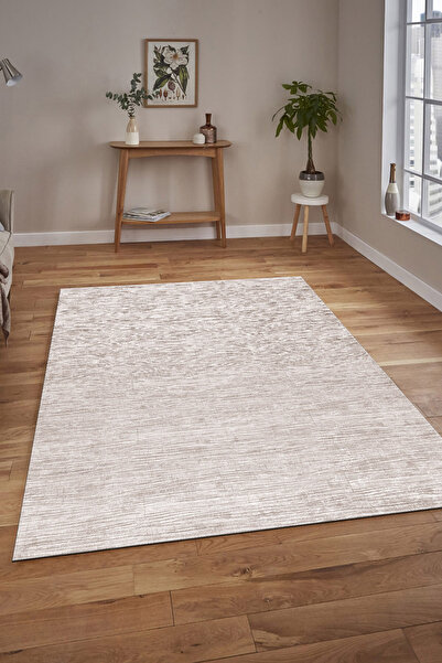 Pamuklife Halı Kaymaz Deri Taban Yıkanabilir Halı PL4012