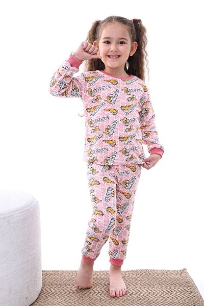 aden kids Seasonal Cotton Fabric Cartoon Unisex Children's Pajamas Set