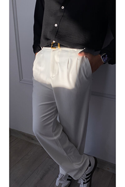 bonnline Diaper Foot Fabric Baggy Pants with Elastic Waist