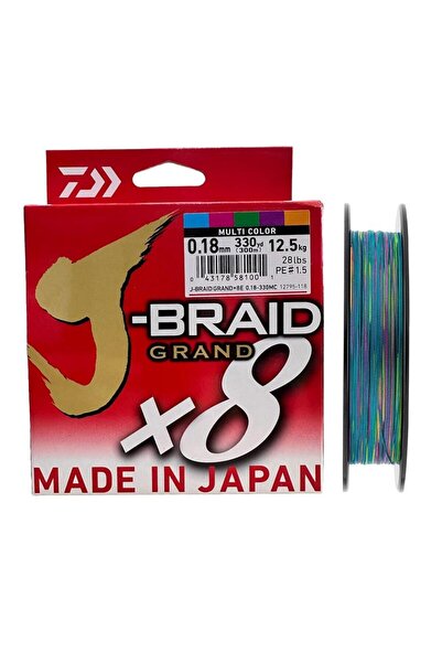 daiwa JB Grand 8B 300m Multi Color İp Misina
