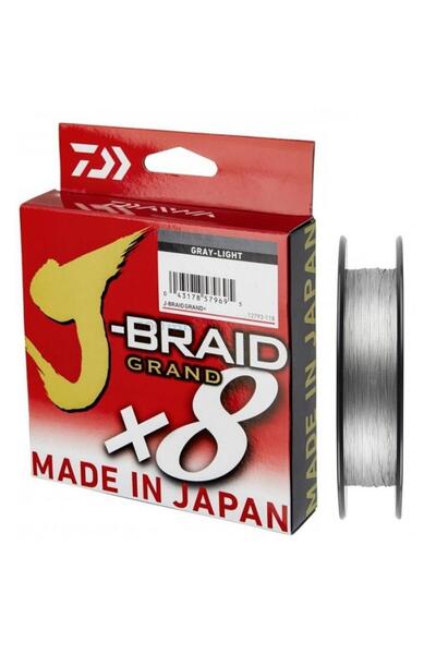 daiwa J-braid Grand Grey 8 Kat 270m Ip Misina