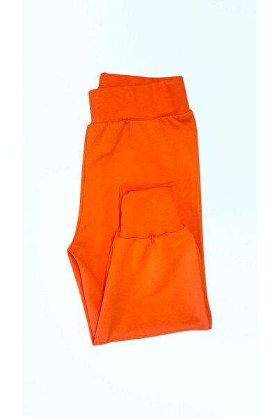 AHMERA Orange Young Regular Fit Pocketless Seasonal Jogger Sweatpants