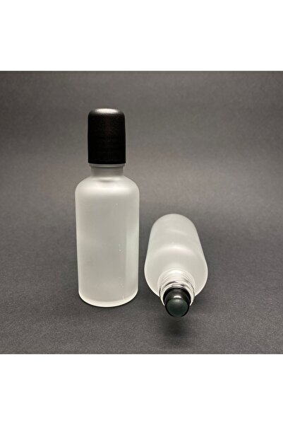 Pause Art Home 50 CC BUZLU CAM ROLL-ON ŞİŞESİ - SİYAH KAPAKLI - 50 ML CAM BİL...