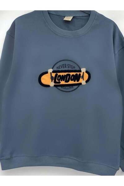 Zekids Băiat - Hanorac brodat London