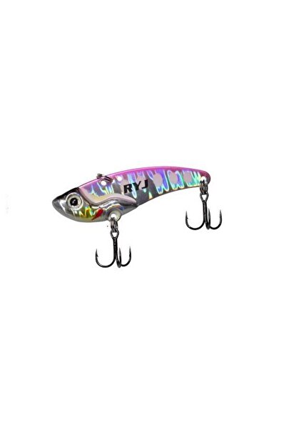 RYUJI Mirror Vib 5.6cm 15gr Vibrasyon Jig Yem Pink Point Glow