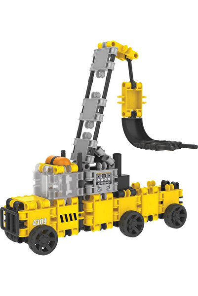 Clicstoys Construction Vehicle Building Set, Clics