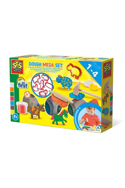 SES Creative Mega Plasticine Set With Tools