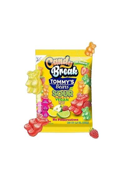 Tommy's Bears Vegan Jelibon 128gr - Tatlı Ekşili