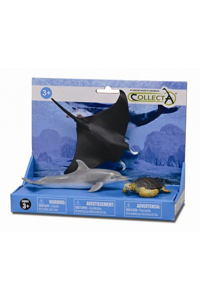 Collecta Σετ 3 ειδωλίων θαλάσσιας ζωής -