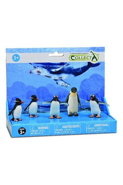 Collecta Σετ 5 χειροποίητων ειδωλίων πιγκουίνων