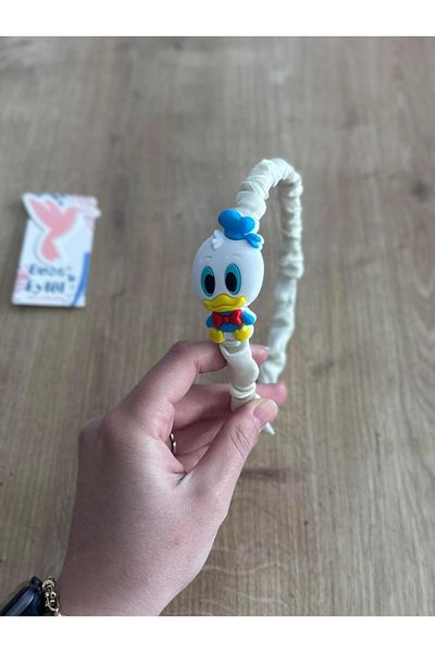 Buse&Eylül Bebe White Donald Dock Girl's Crown