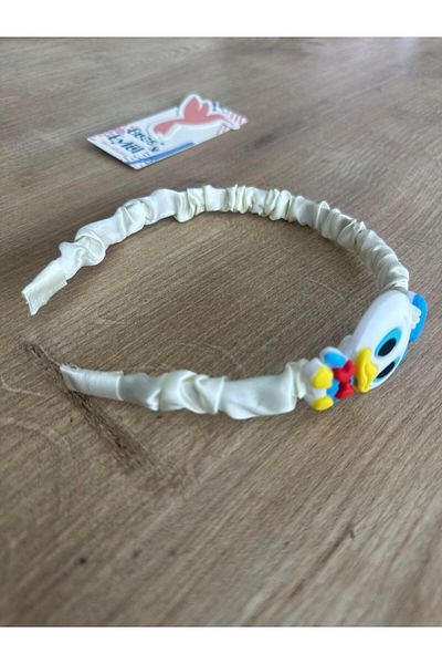 Buse&Eylül Bebe White Donald Dock Girl's Crown