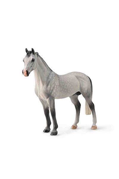 Collecta Χειροποίητο ειδώλιο Hanoverian με πιτσιλιές σε γκρι χρώμα